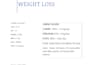 create a personalized weight loss meal plan